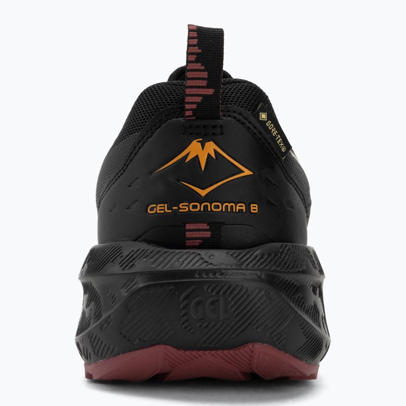 Férfi futócipők Asics Gel-Sonoma 8 Gtx Black/Brisket Red 6