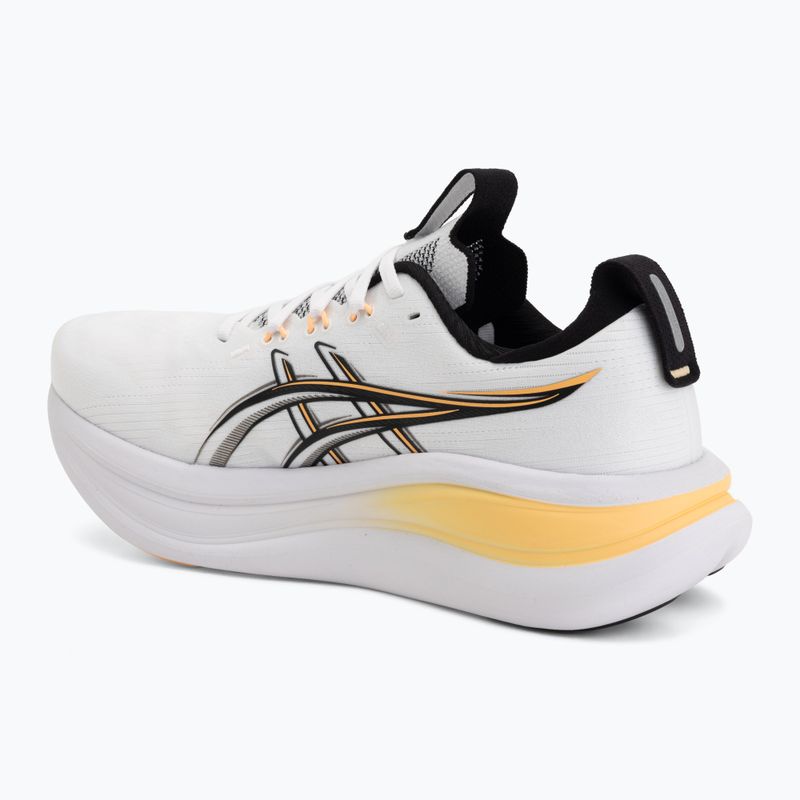 Férfi futócipők ASICS Gel-Nimbus 28 white/stadium orange 3