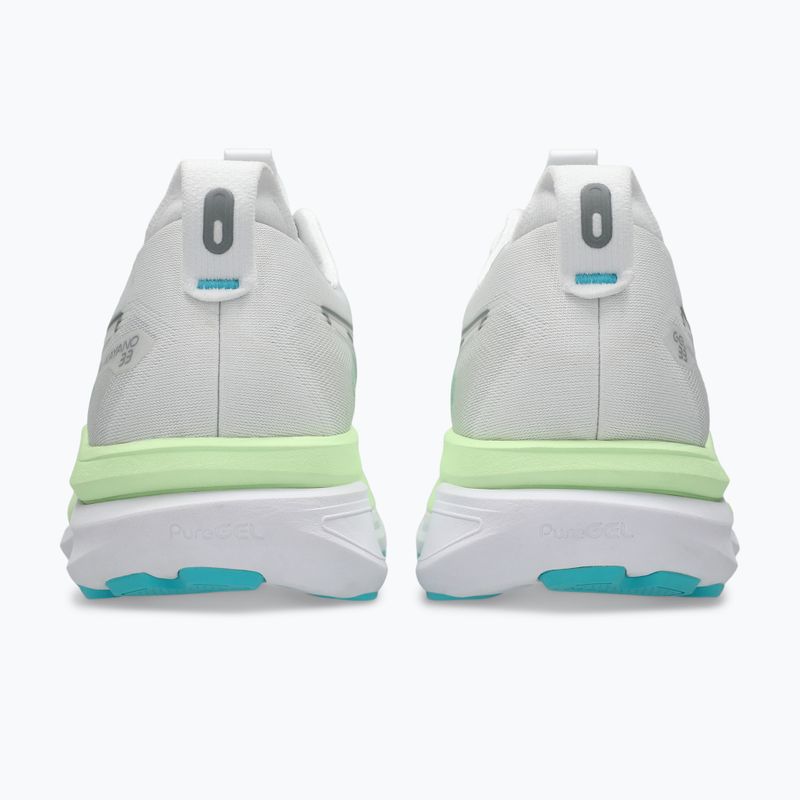 Férfi futócipők ASICS Gel-Kayano 33 white/energy aqua 6