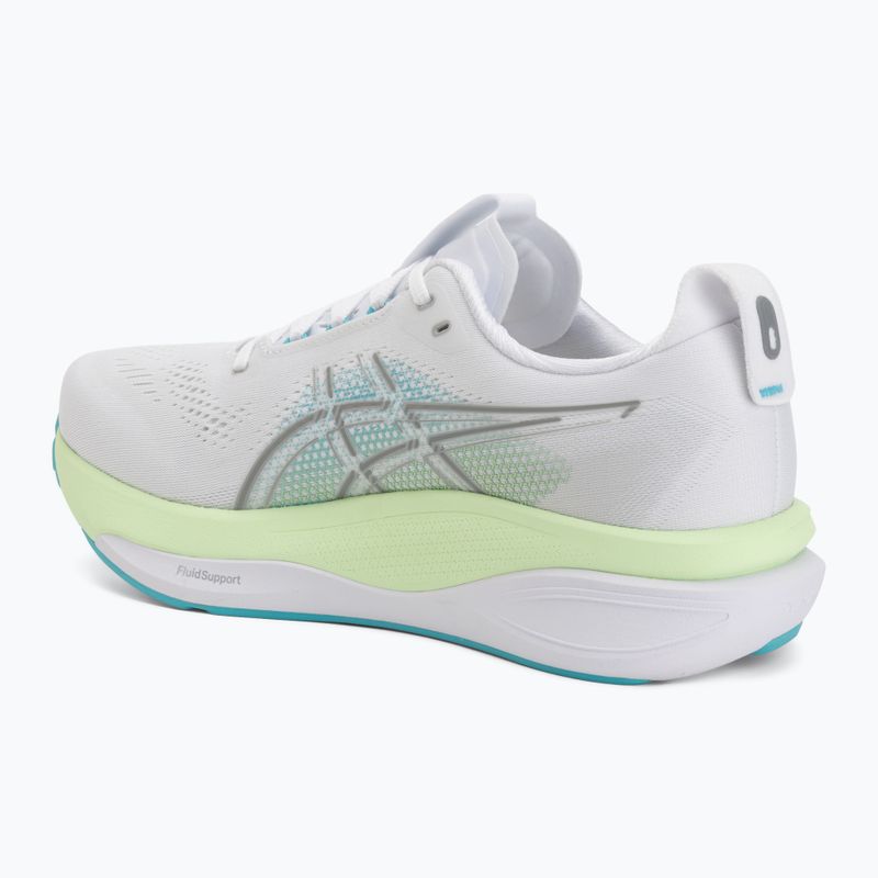 Férfi futócipők ASICS Gel-Kayano 33 white/energy aqua 3