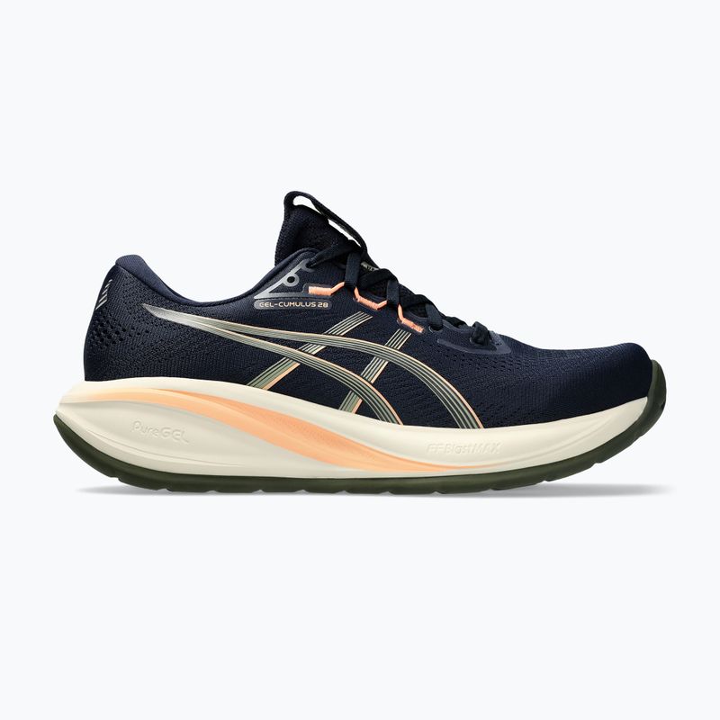 Férfi futócipők ASICS Gel-Cumulus 28 midnight/khaki green 2