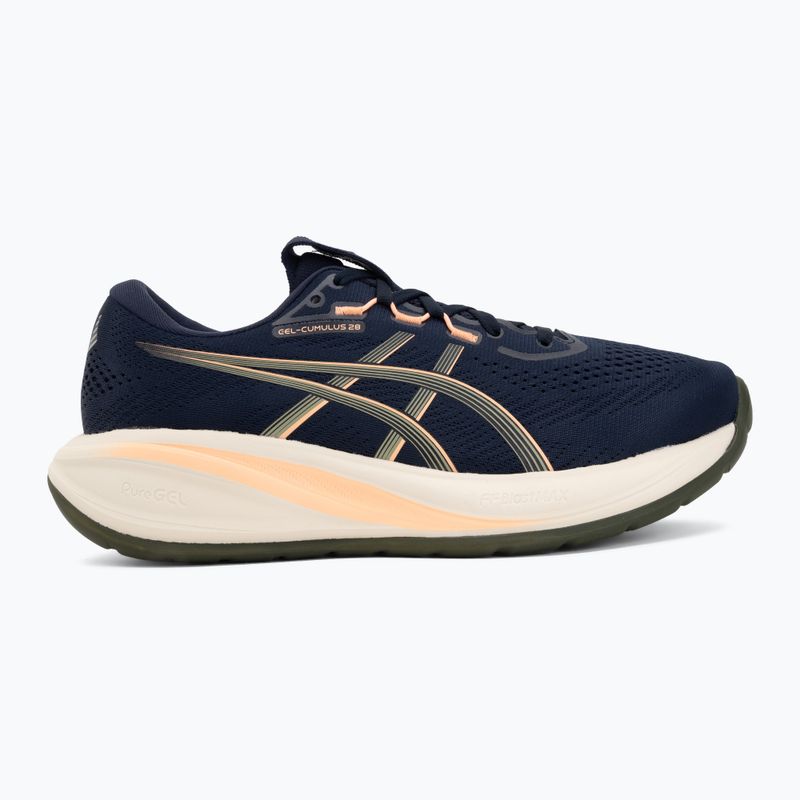 Férfi futócipők ASICS Gel-Cumulus 28 midnight/khaki green 2