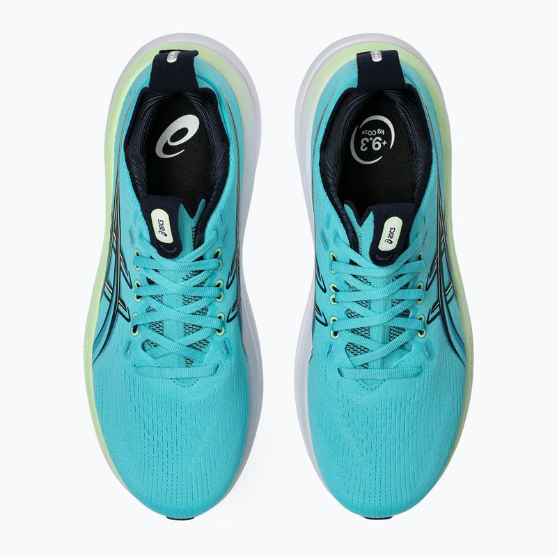 Férfi futócipők ASICS Gel-Nimbus 28 energy aqua/midnight 5