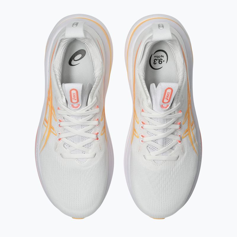 Női futócipők ASICS Gel-Nimbus 28 white/sun coral 5