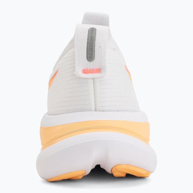 Női futócipők ASICS Gel-Nimbus 28 white/sun coral 6