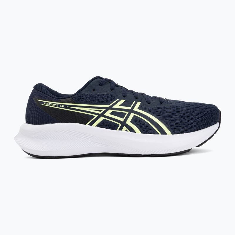 Férfi futócipők ASICS Patriot 14 midnight/illuminate yellow 2