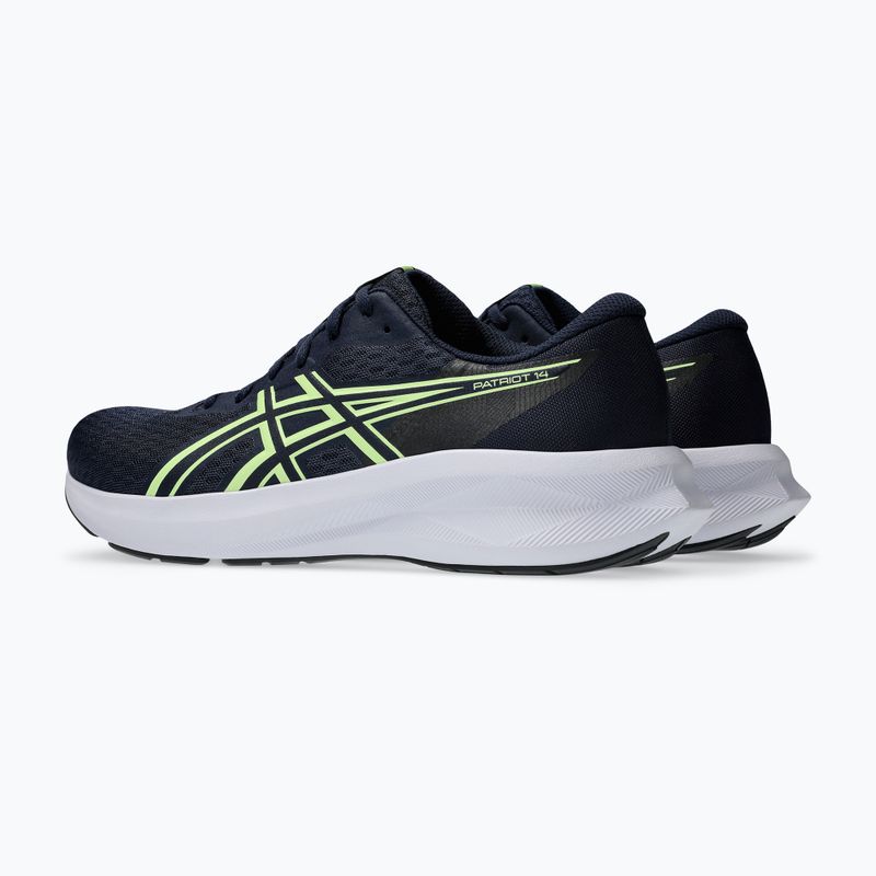 Férfi futócipők ASICS Patriot 14 midnight/illuminate yellow 3