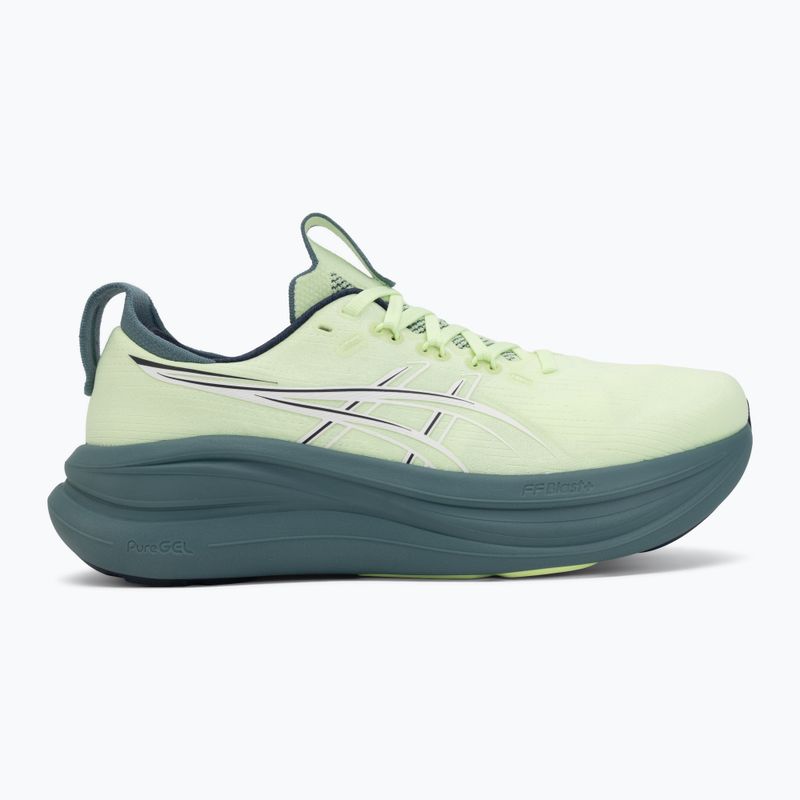 Férfi futócipők ASICS Gel-Nimbus 28 illuminate yellow/foggy teal 2