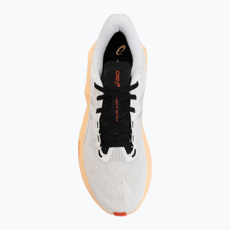 Férfi futócipők ASICS Novablast 6 white/orange glow 5