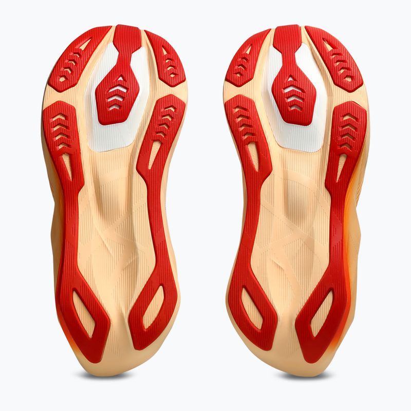 Férfi futócipők ASICS Novablast 6 white/orange glow 5