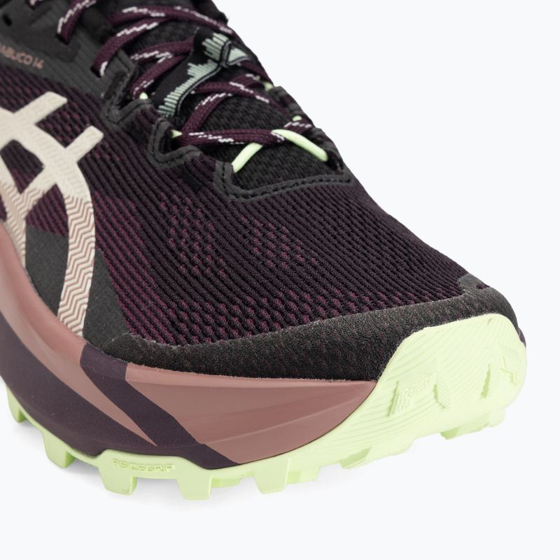 Női futócipők ASICS Trabuco 14 black/dark aubergine 7