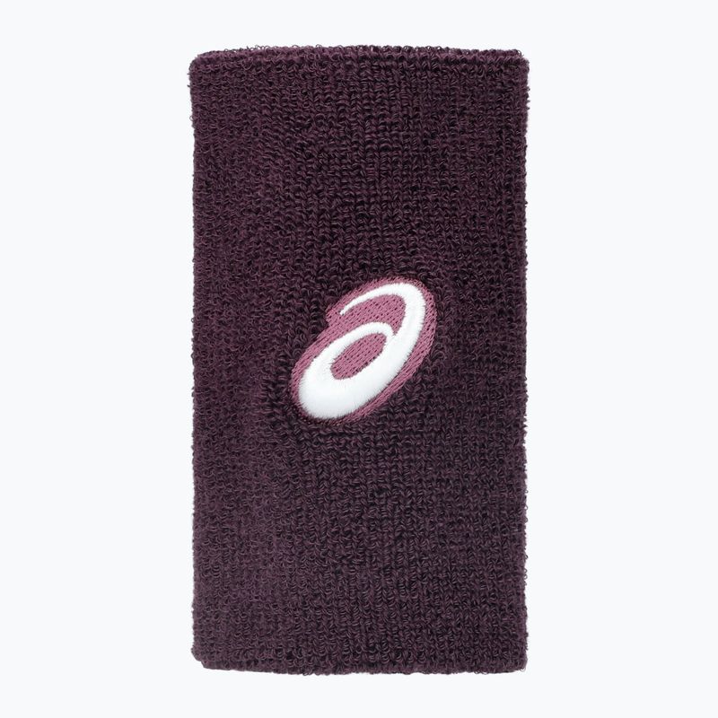 Csuklópántok ASICS Wrist Band Long 2 pcs. dark aubergine
