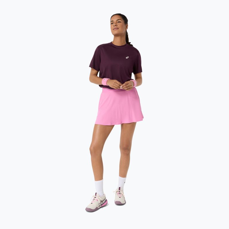 Női teniszpóló ASICS Court Top W dark aubergine 2
