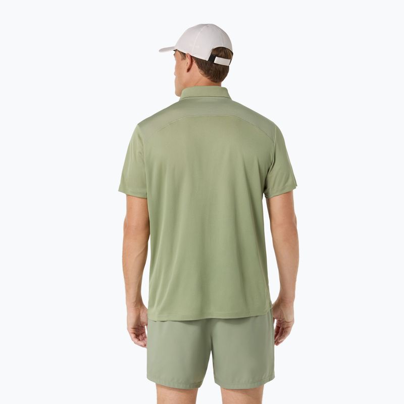 Férfi póló ASICS Court Polo khaki green 3