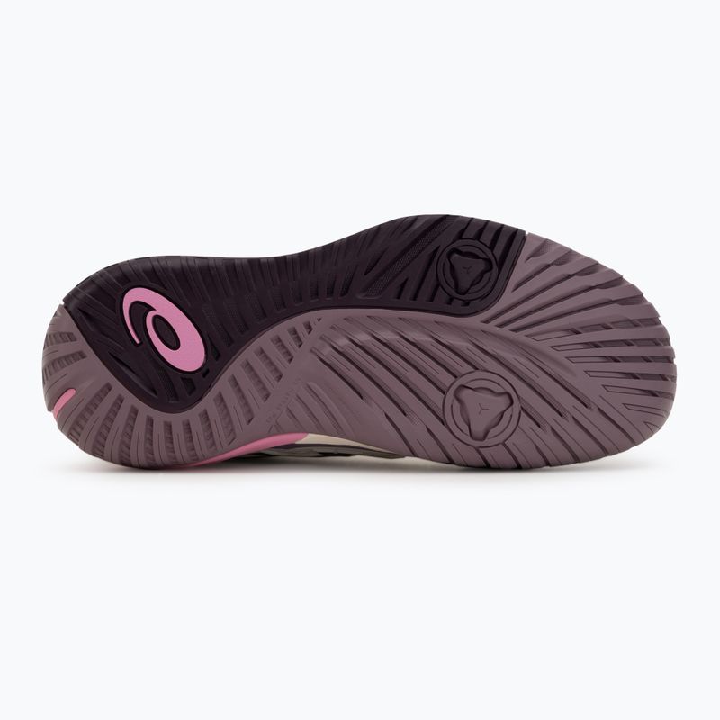 Női teniszcipő ASICS Gel-Resolution X soft oat/dark aubergine 4