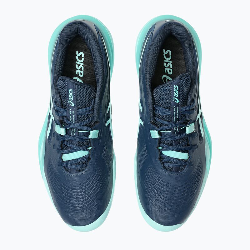 Férfi teniszcipő ASICS Gel-Resolution X night sky/illuminate mint 4