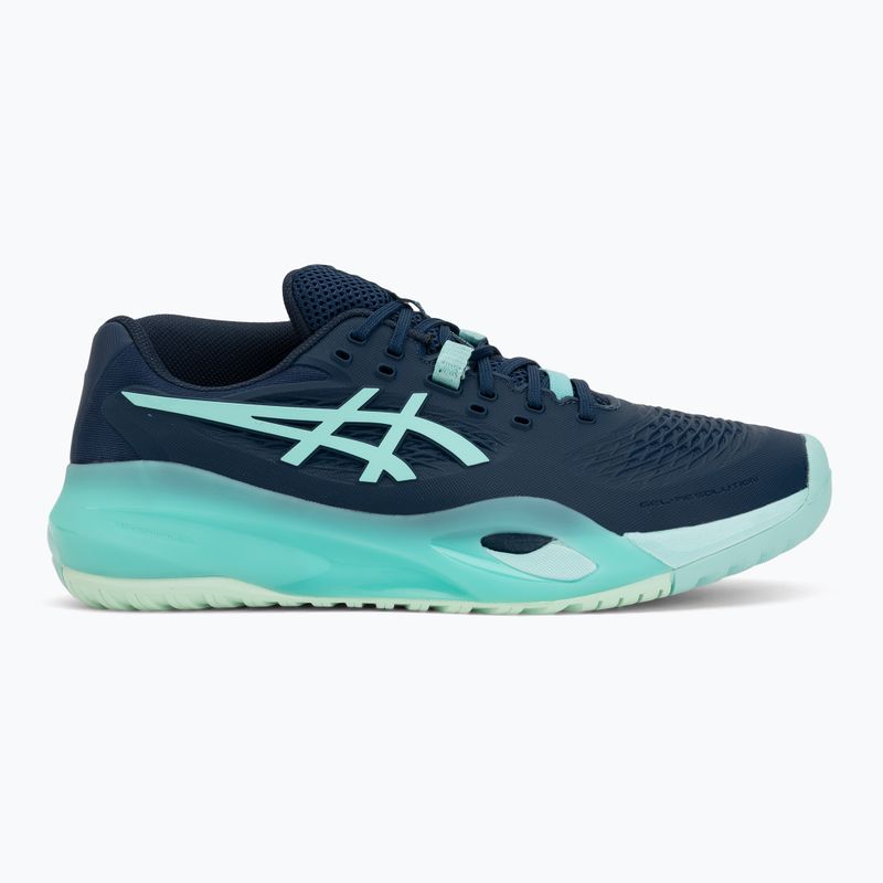 Férfi teniszcipő ASICS Gel-Resolution X night sky/illuminate mint 2