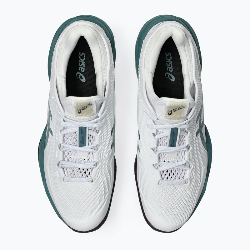 Férfi teniszcipő ASICS Court FF 3 Clay white/foggy teal 4