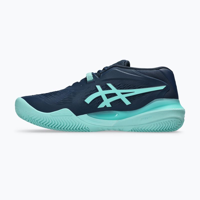 Férfi teniszcipő ASICS Gel-Resolution X Clay night sky/illuminate mint 2