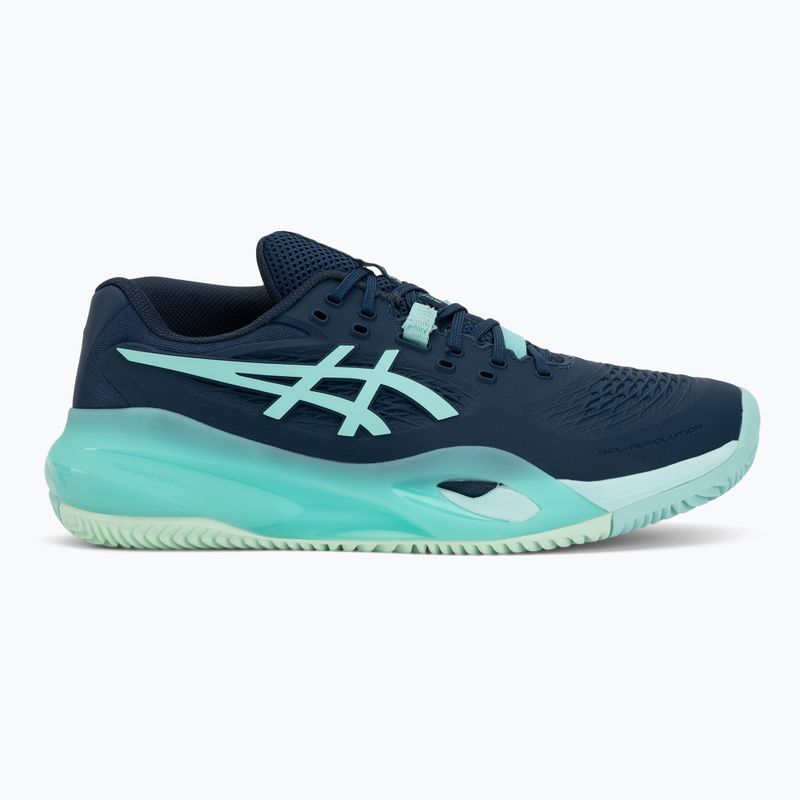 Férfi teniszcipő ASICS Gel-Resolution X Clay night sky/illuminate mint 2