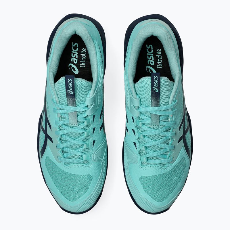 Férfi teniszcipő ASICS Solution Speed FF 4 Clay illuminate mint/night sky 4
