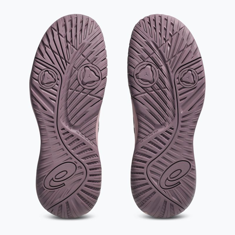 Gyerek teniszcipő ASICS Gel-Resolution X GS soft oat/dark aubergine 4