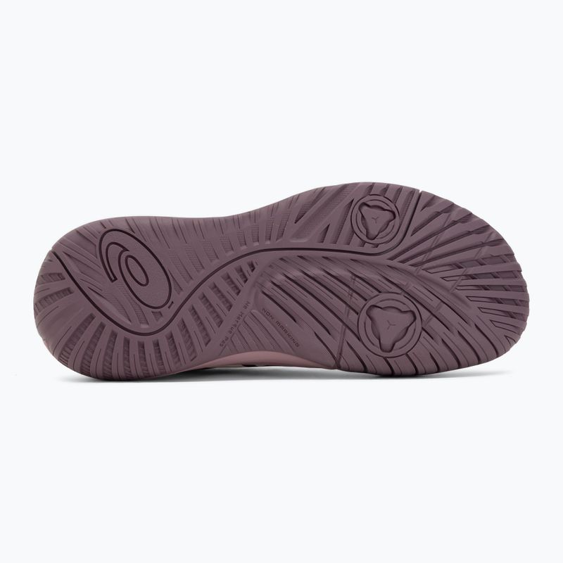 Gyerek teniszcipő ASICS Gel-Resolution X GS soft oat/dark aubergine 4