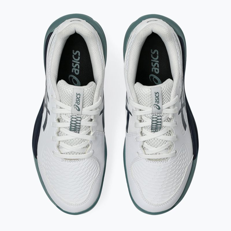 Gyerek teniszcipő ASICS Gel-Resolution X GS Clay white/midnight 5