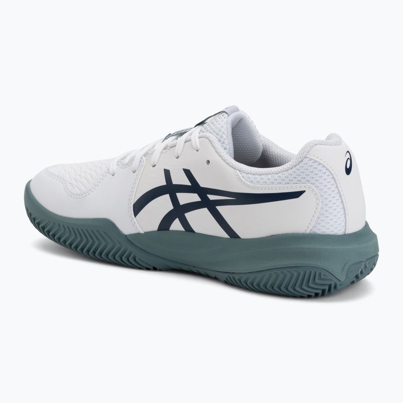 Gyerek teniszcipő ASICS Gel-Resolution X GS Clay white/midnight 3