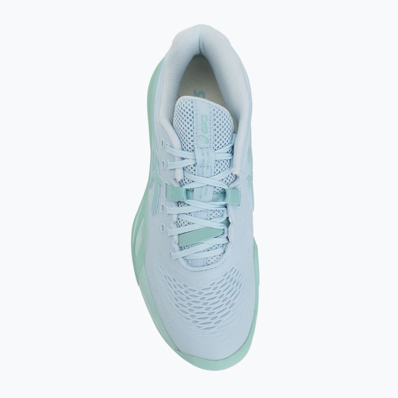 Női teniszcipő ASICS Gel-Resolution X light blue/oasis green 5