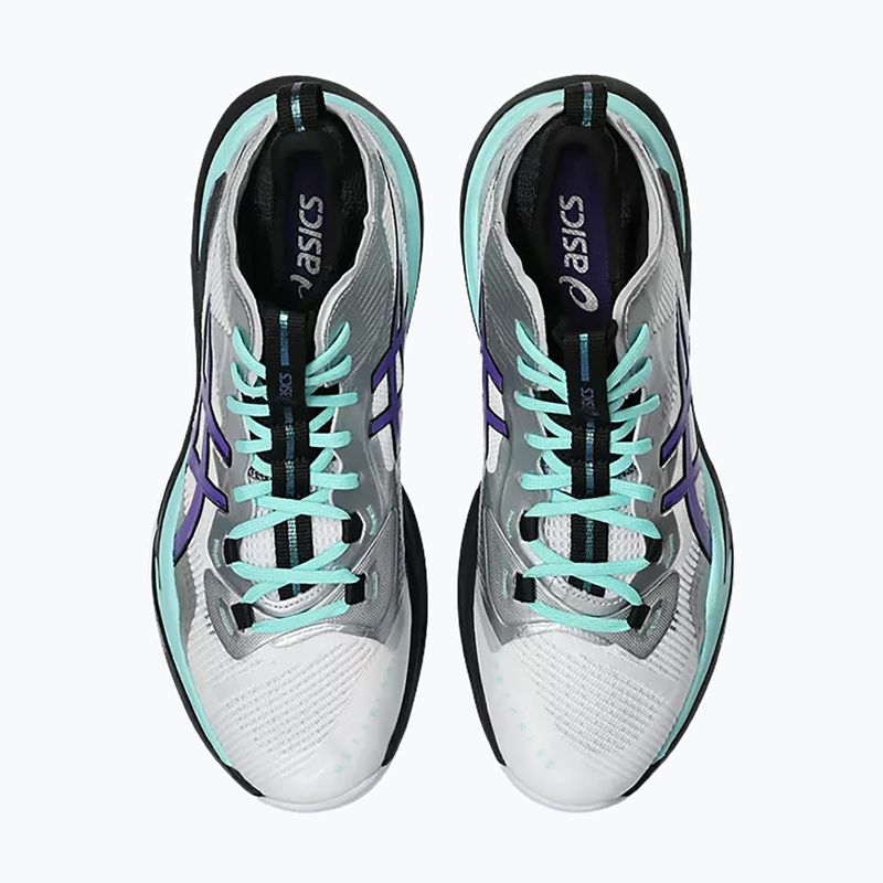 Férfi röplabda cipő ASICS Metarise 2 white/radiant amethyst 4