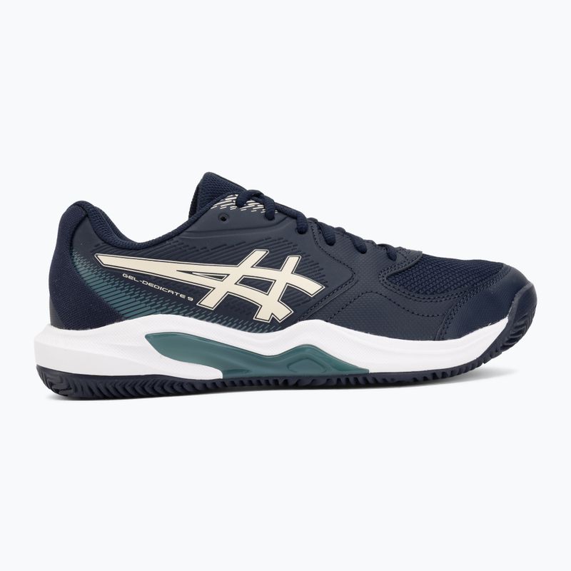 Férfi teniszcipő ASICS Gel-Dedicate 9 Clay midnight/oatmeal 2