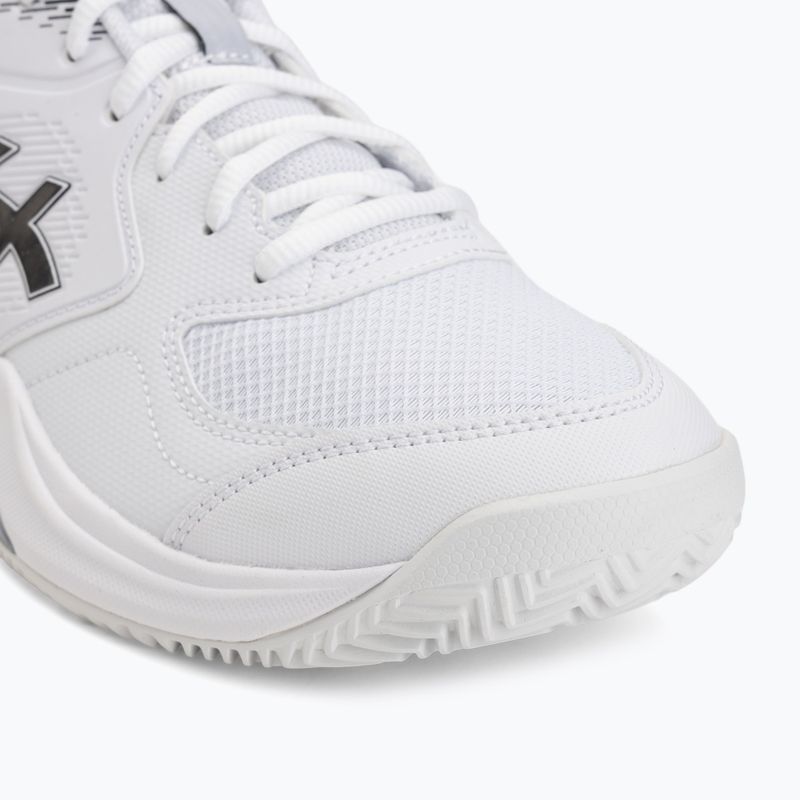 Férfi teniszcipő ASICS Gel-Dedicate 9 Clay white/black 7