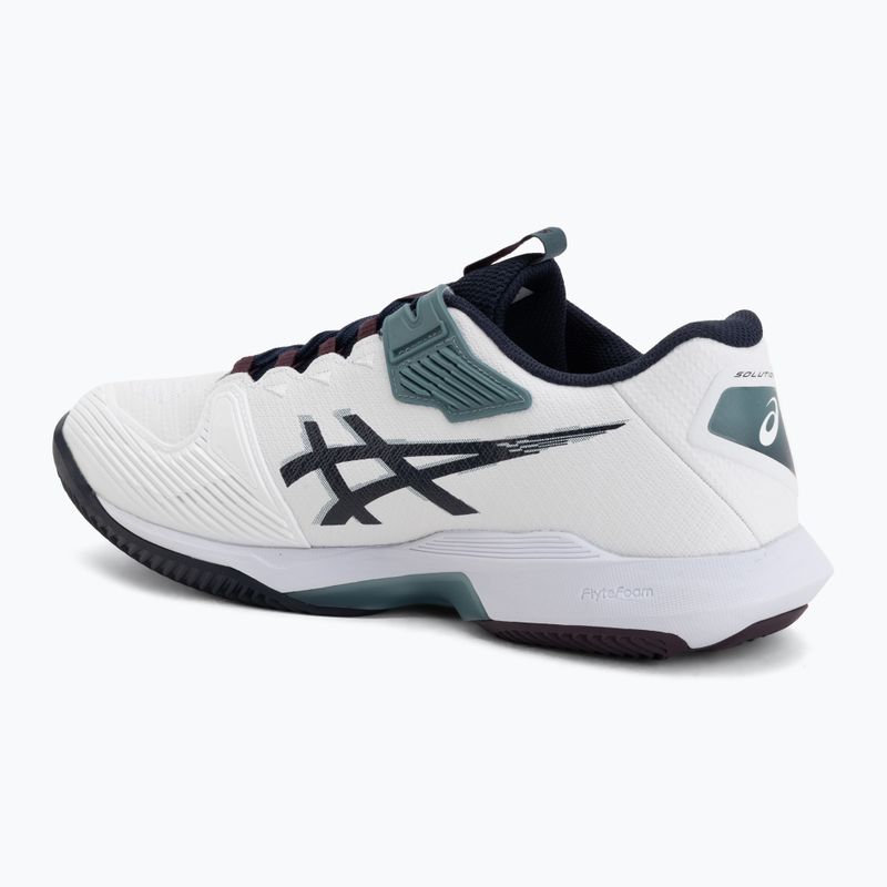 Férfi teniszcipő ASICS Solution Speed FF 4 Clay white/midnight 3