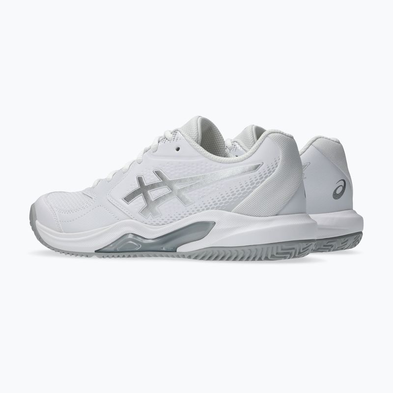 Női padelcipő ASICS Gel-Dedicate 9 Padel W white/pure silver 3