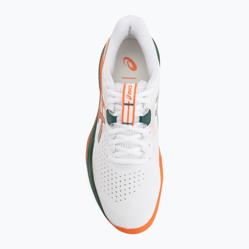 Férfi padelcipő Asics Gel-Challenger 15 Padel White/Energy Orange 5