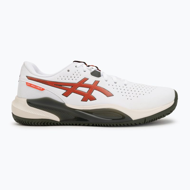 Férfi teniszcipő ASICS Gel-Challenger 15 Clay white/cherry tomato 2