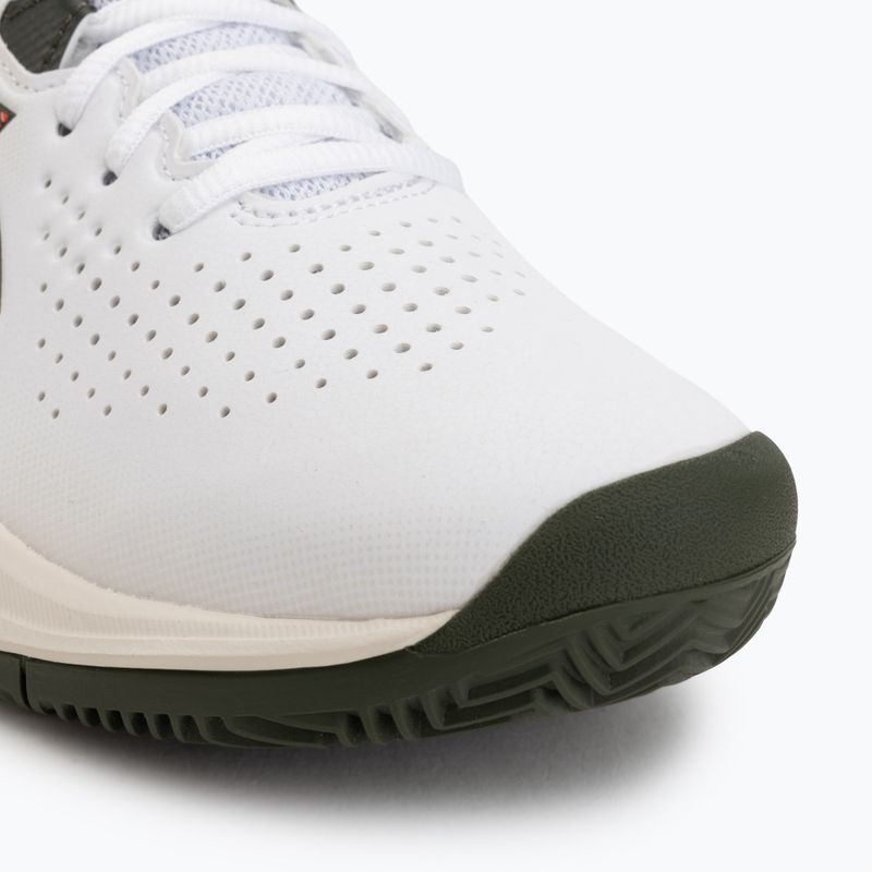 Férfi teniszcipő ASICS Gel-Challenger 15 Clay white/cherry tomato 7