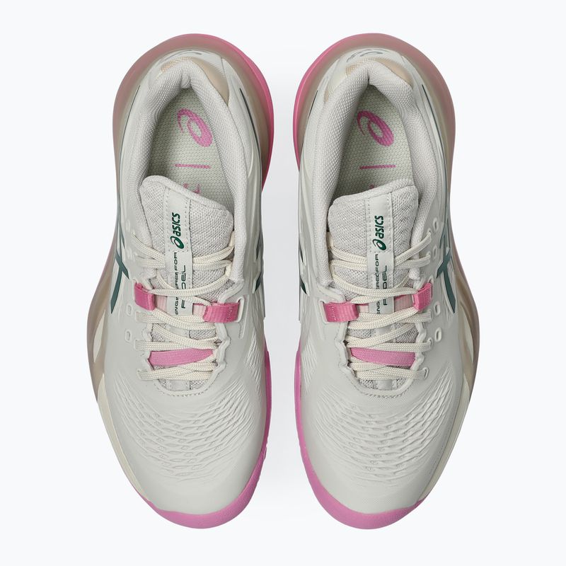 Női padelcipő Asics Gel-Resolution X Padel Soft Oat/Jewel Green 4