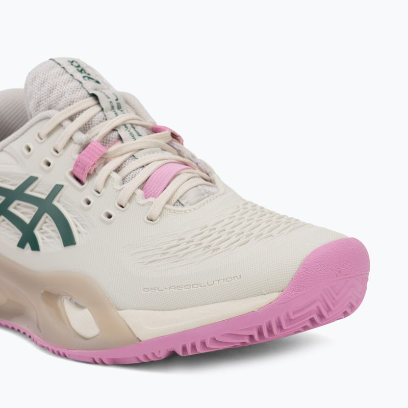 Női padelcipő Asics Gel-Resolution X Padel Soft Oat/Jewel Green 7