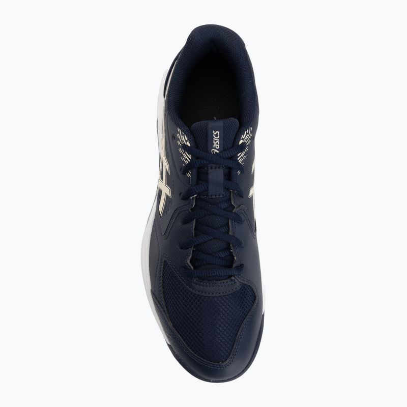 Férfi teniszcipő ASICS Gel-Dedicate 9 midnight/oatmeal 5