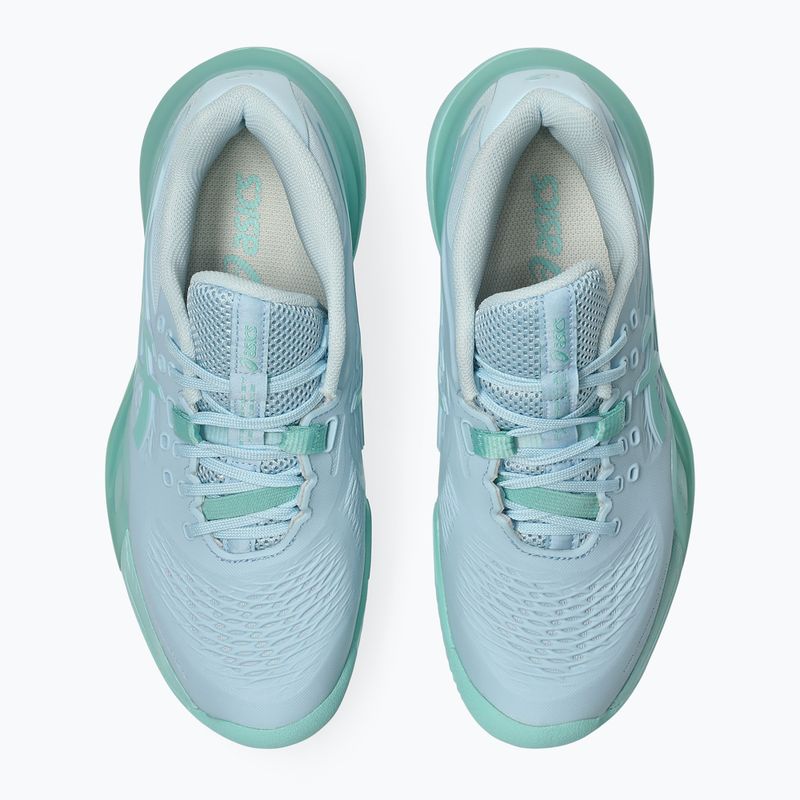 Női teniszcipő ASICS Gel-Resolution X Clay light blue/oasis green 4