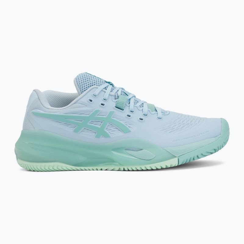 Női teniszcipő ASICS Gel-Resolution X Clay light blue/oasis green 2