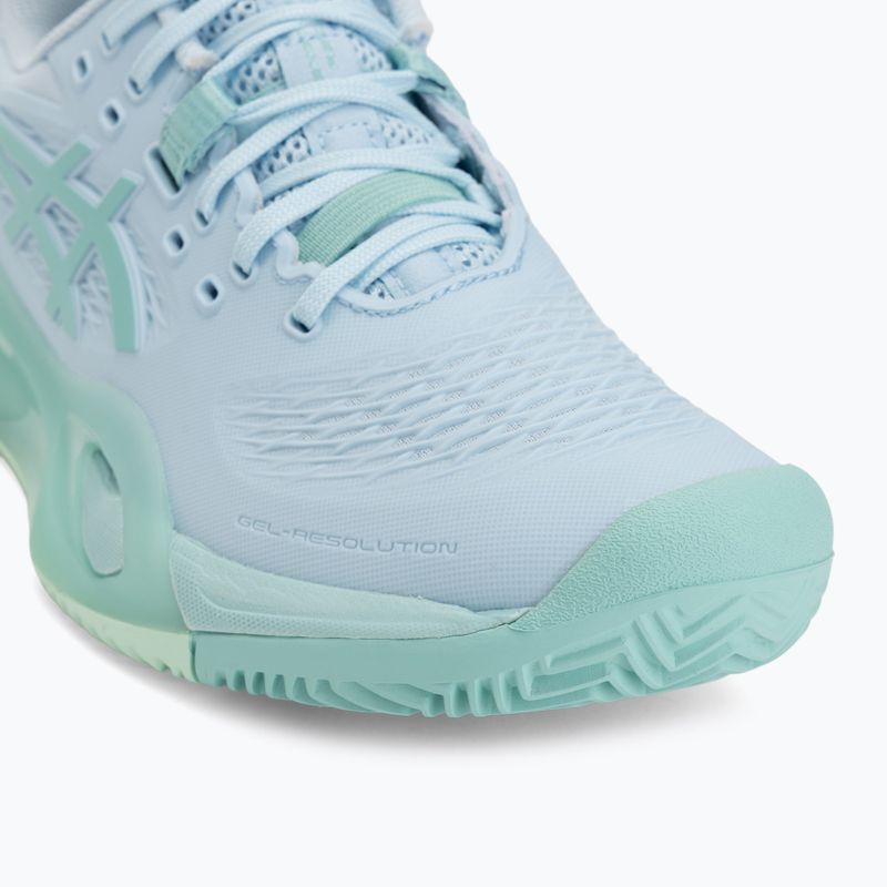 Női teniszcipő ASICS Gel-Resolution X Clay light blue/oasis green 7