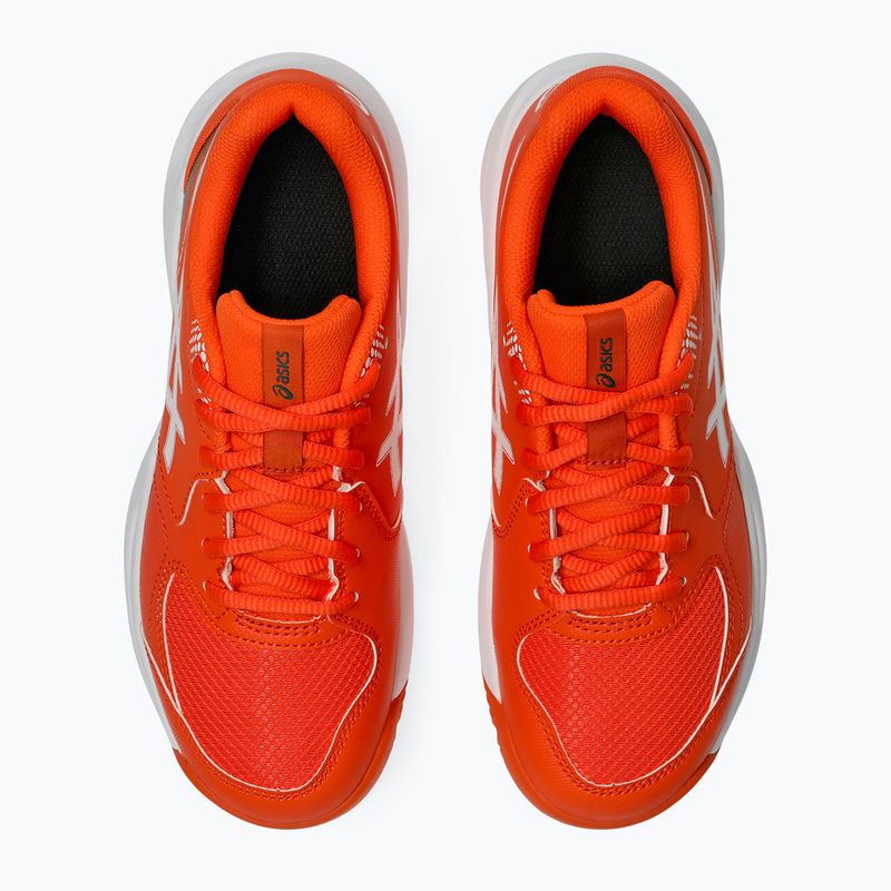 Padelcipők ASICS Gel-Dedicate 9 Padel GS energy orange/white 5