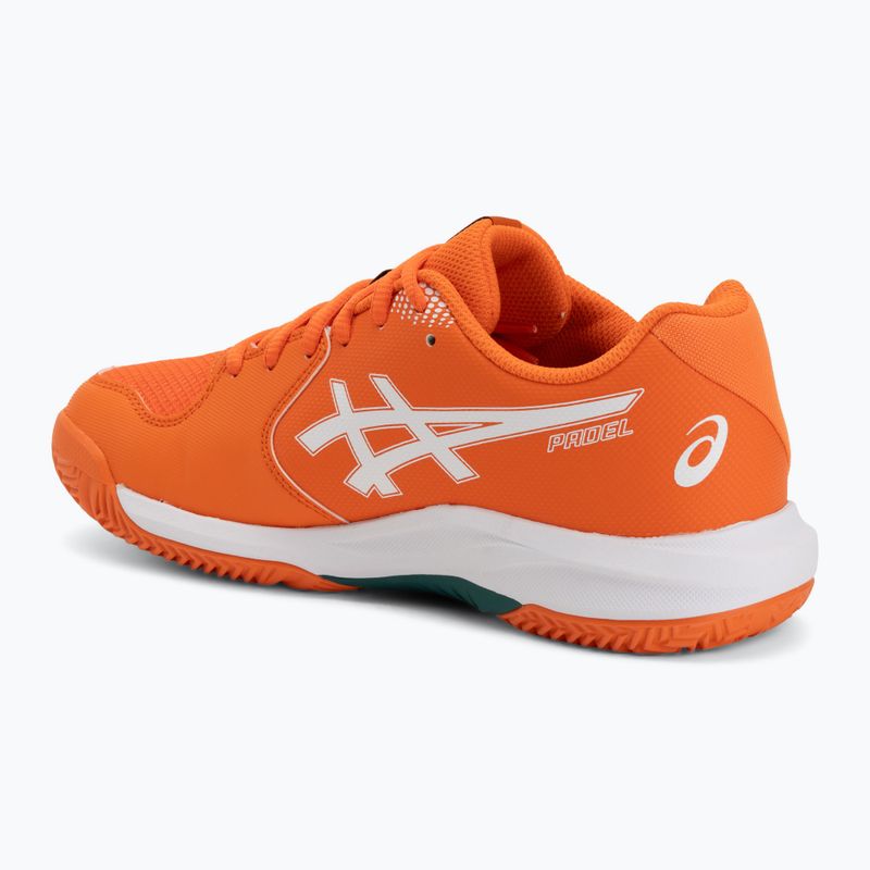 Padelcipők ASICS Gel-Dedicate 9 Padel GS energy orange/white 3