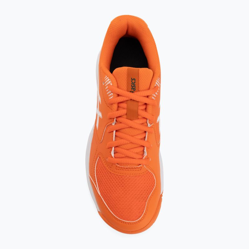 Padelcipők ASICS Gel-Dedicate 9 Padel GS energy orange/white 5