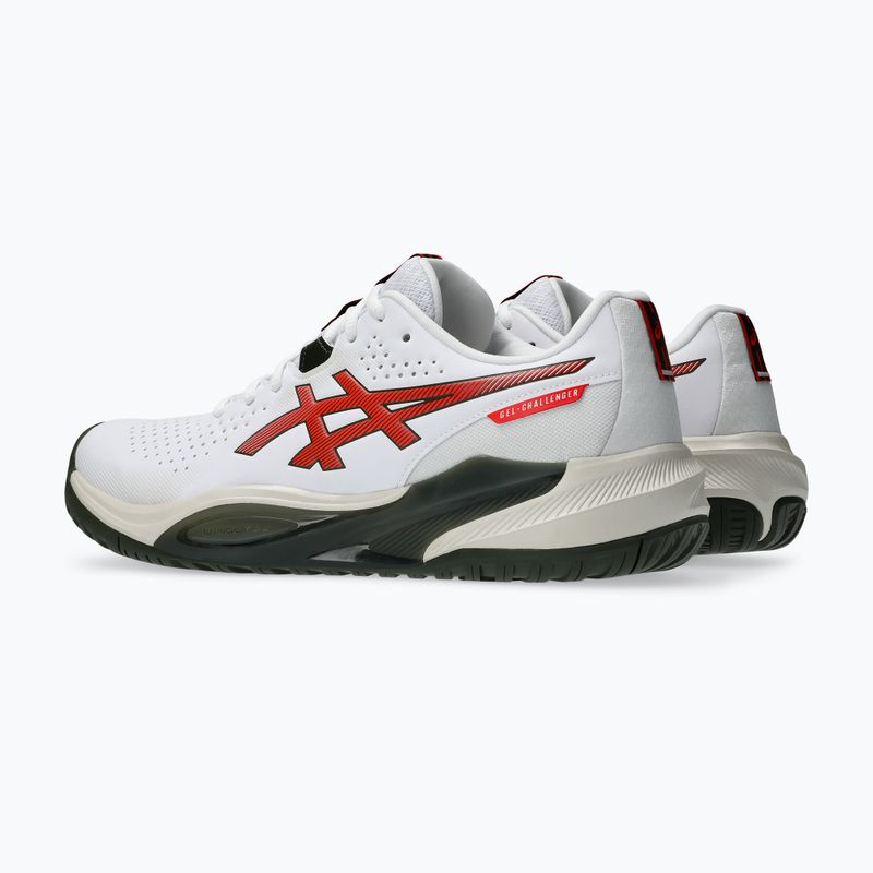 Férfi teniszcipő ASICS Gel-Challenger 15 white/cherry tomato 3