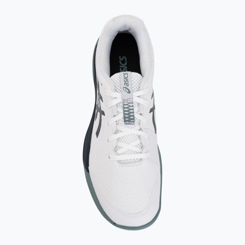 Gyerek teniszcipő ASICS Gel-Resolution X GS white/midnight 5
