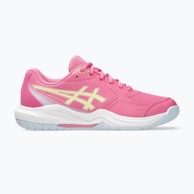 Gyerek teniszcipő ASICS Gel-Dedicate 9 GS dragon fruit/soft yellow 2